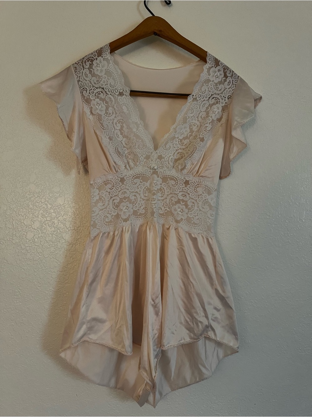 Vintage Olga lingerie teddy romper/ playsuit/bodysuit (S) - Picture 2 of 13